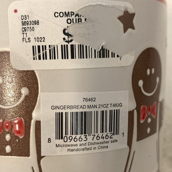 Eli & Ana 2022 Gingerbread Man Mug - Picture 3 of 5